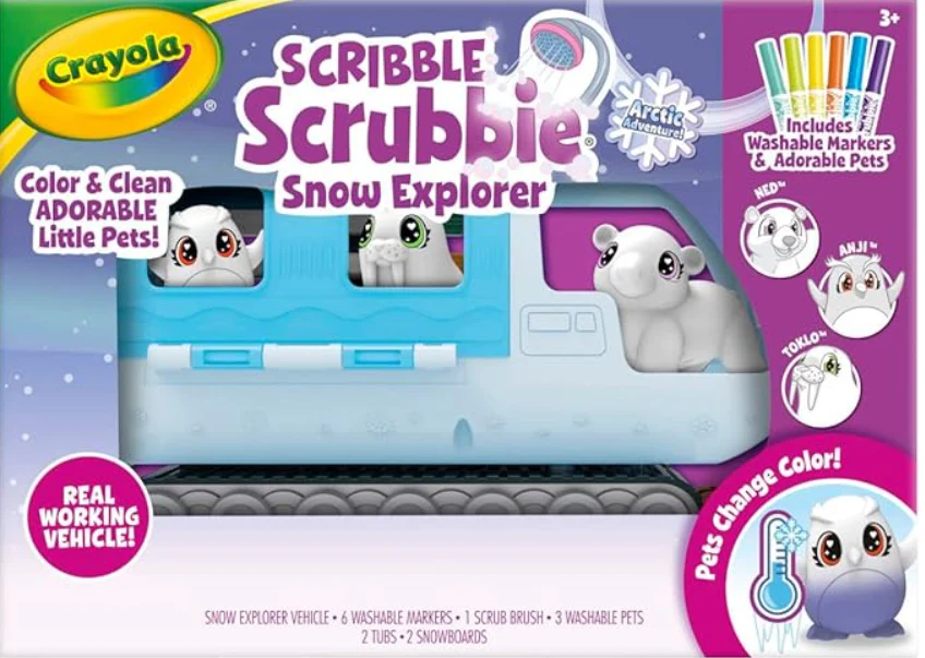 Crayola Scribble Scrubbie Pets Arctic Snow Explorer CY74-7479