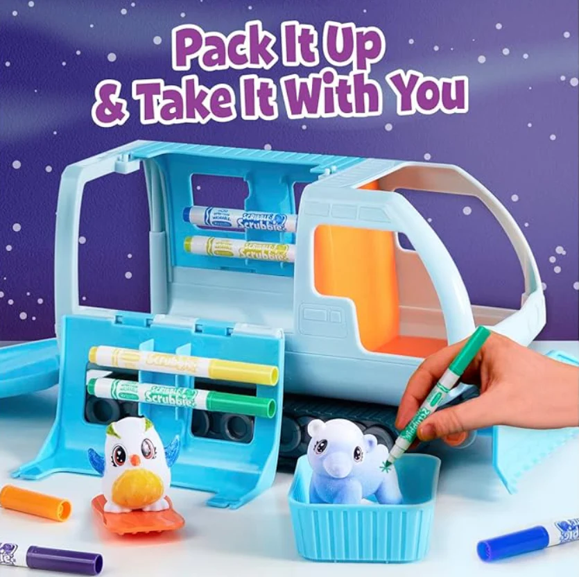 Crayola Scribble Scrubbie Pets Arctic Snow Explorer CY74-7479 - Image 2