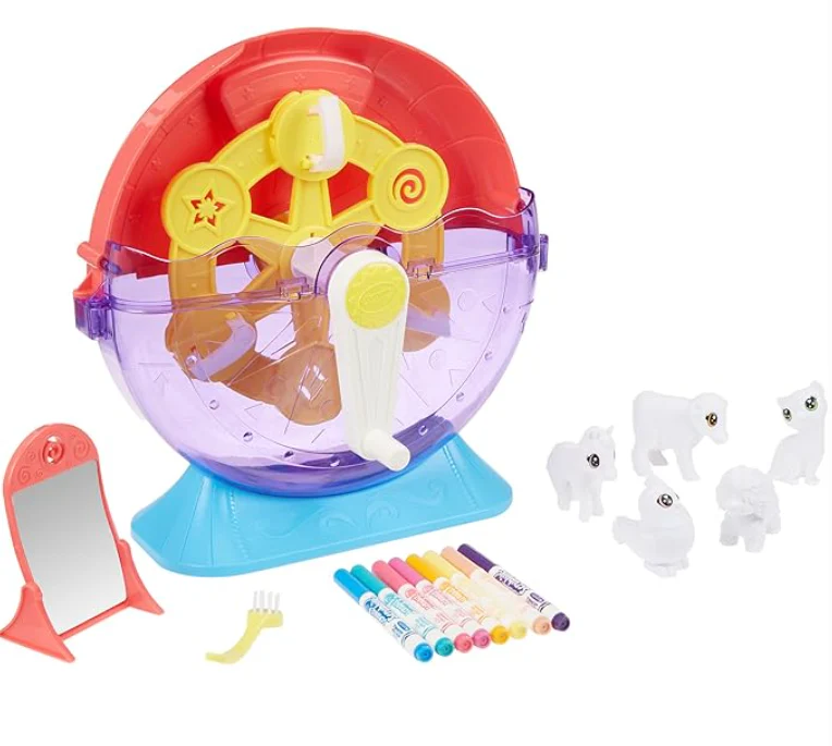 Crayola Scribble Scrubbies Pets Sping & Wash Carnival Playset CY74-7456 - Image 3