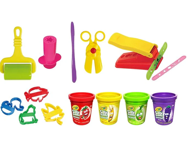 Crayola Silly Scents Dough Creative Tool Box 18pcs A1-2231 - Image 3
