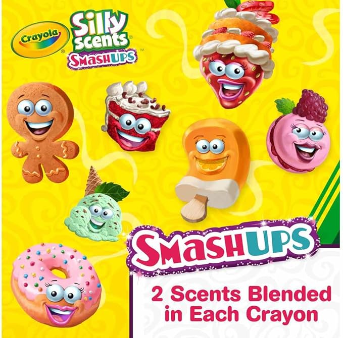 Crayola Silly Scents Smash Ups Mini Twistables Scented Crayons 24ct CY52-3470 - Image 4