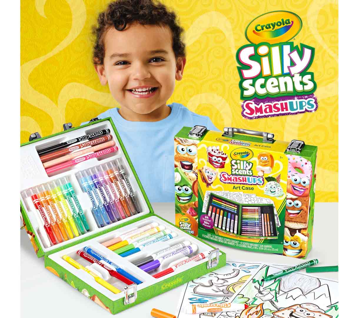 Crayola Silly Scents SmashUps Mini Inspiartion Art Case - Image 5