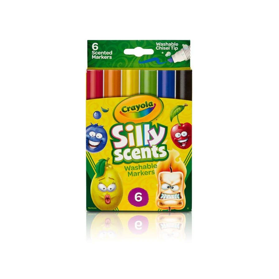 Crayola Silly Scents Wedge Tip Washable Markers 58-8197