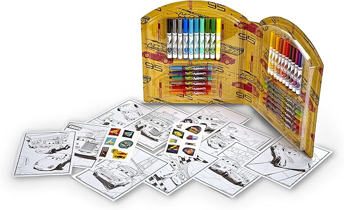 Crayola Small Art Case Cars 3 04-0293 - Image 4