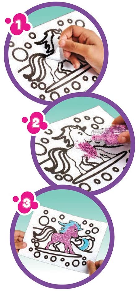 Crayola Sprinkle Art Uni-Creatures Activity Kit 74-7312 - Image 3