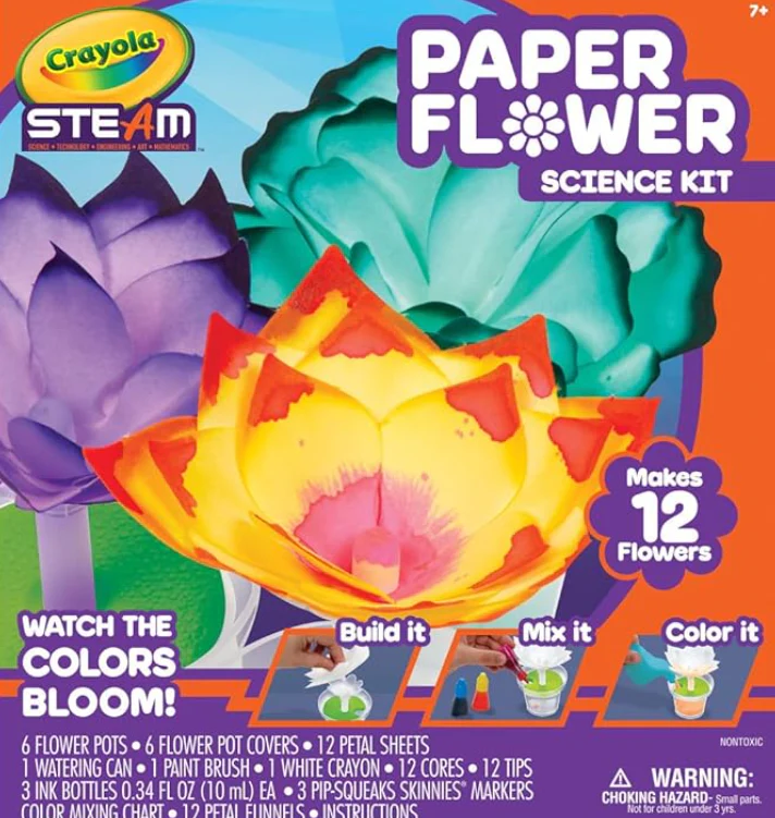 Crayola STEAM Paper Flower Science Kit CY74-7409