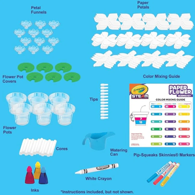 Crayola STEAM Paper Flower Science Kit CY74-7409 - Image 2