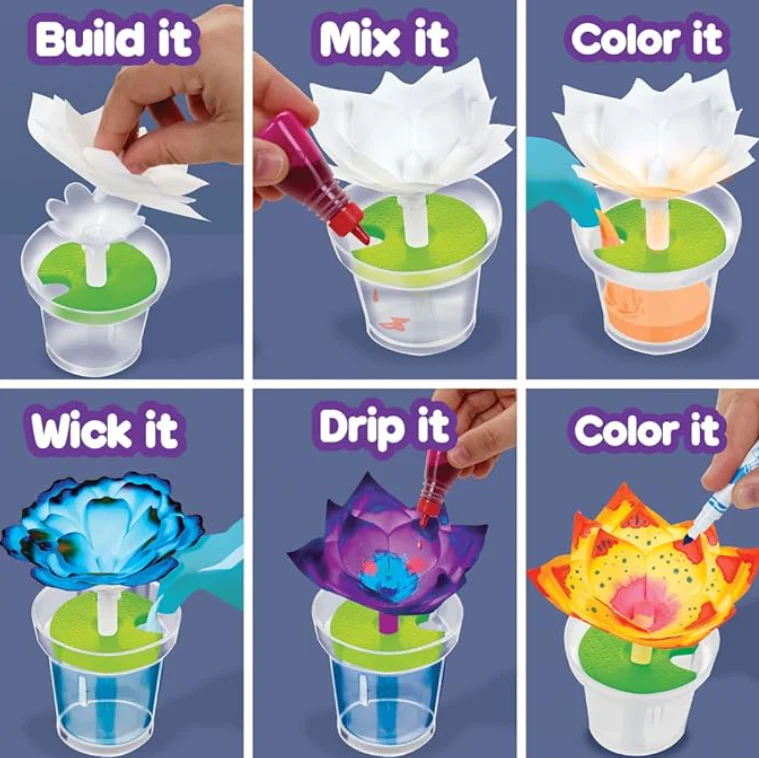 Crayola STEAM Paper Flower Science Kit CY74-7409 - Image 4