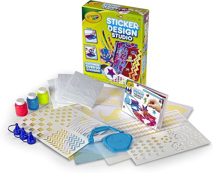 Crayola Sticker Design Studio CY74-7217 - Image 5