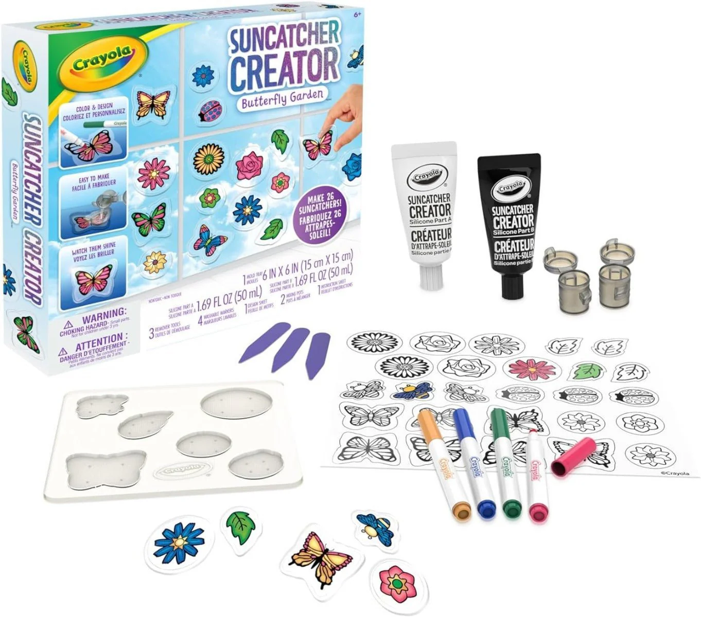 Crayola Suncatcher Creator Butterfly Garden CY74-7612