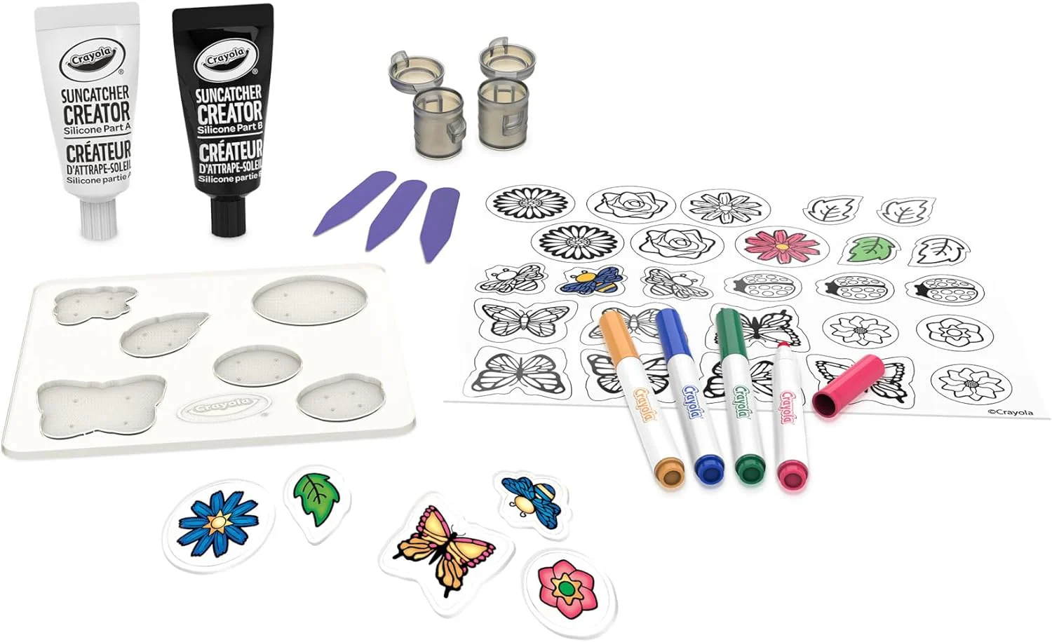 Crayola Suncatcher Creator Butterfly Garden CY74-7612 - Image 5