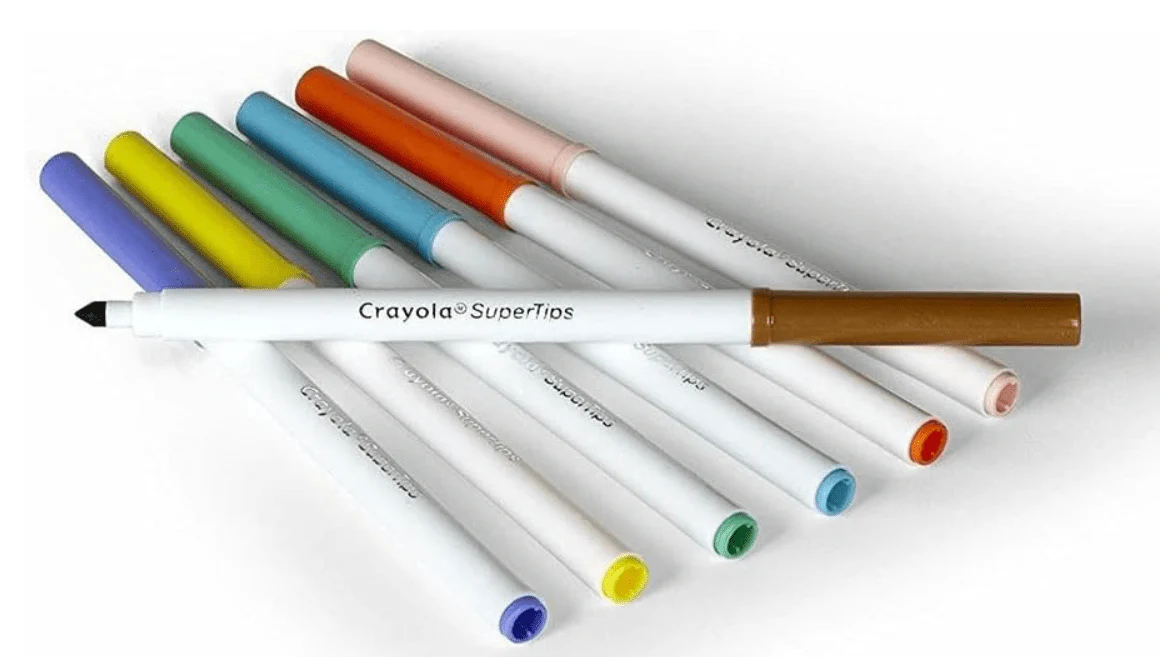 Crayola Super Tips Washable Marker 20 count - Image 2