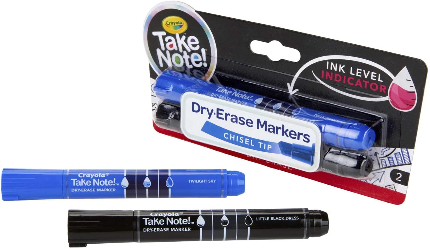 Crayola Take Note Dry Erase Markers Chisel Tip CY58-6568 - Image 2