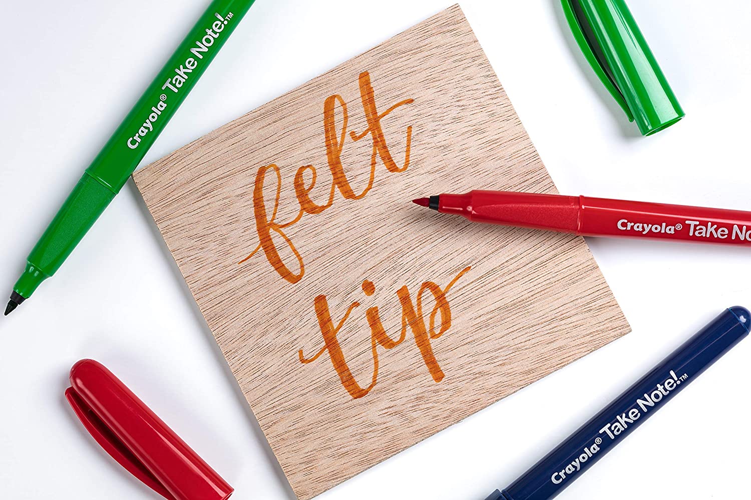 Crayola Take Note Felt-Tip Pens 6 Pack CY58-6532 - Image 7