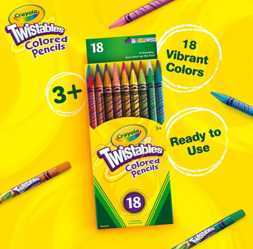 Crayola Twist Pencils CY68-7418 - Image 3