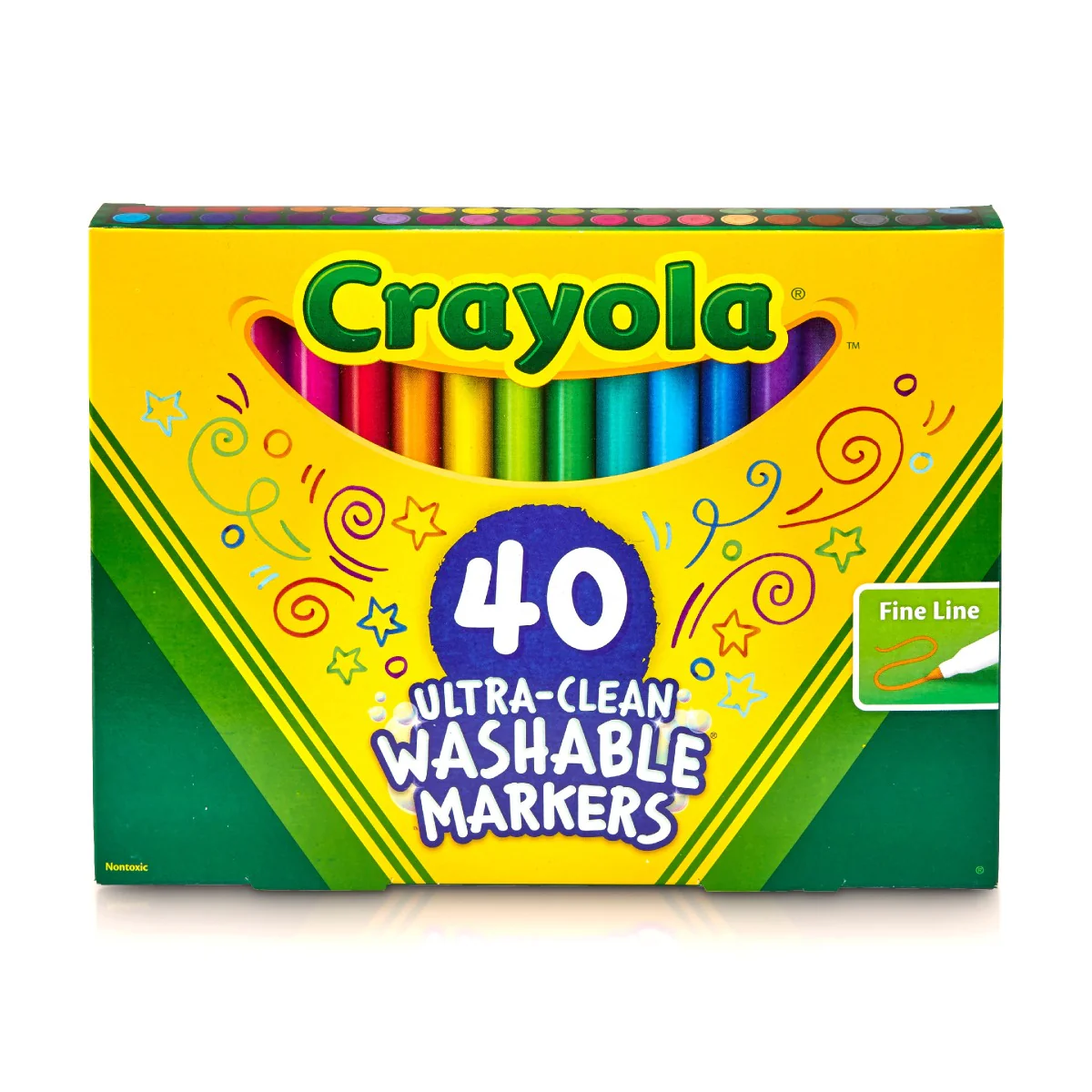 Crayola Ultra Clean Fine Line Washable Markers 58-7861 - Image 4