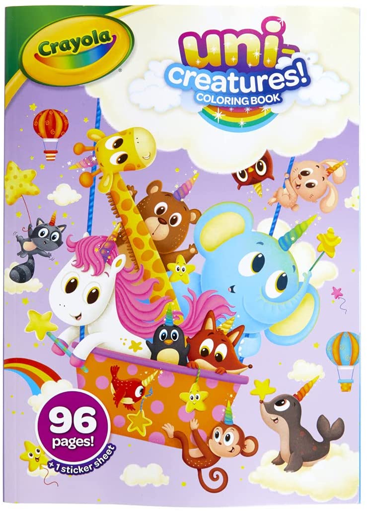 Crayola Uni-Creatures Coloring Book 04-2638
