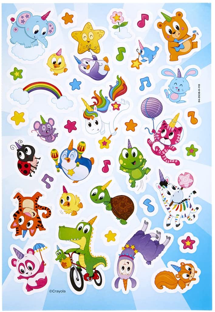 Crayola Uni-Creatures Coloring Book 04-2638 - Image 4