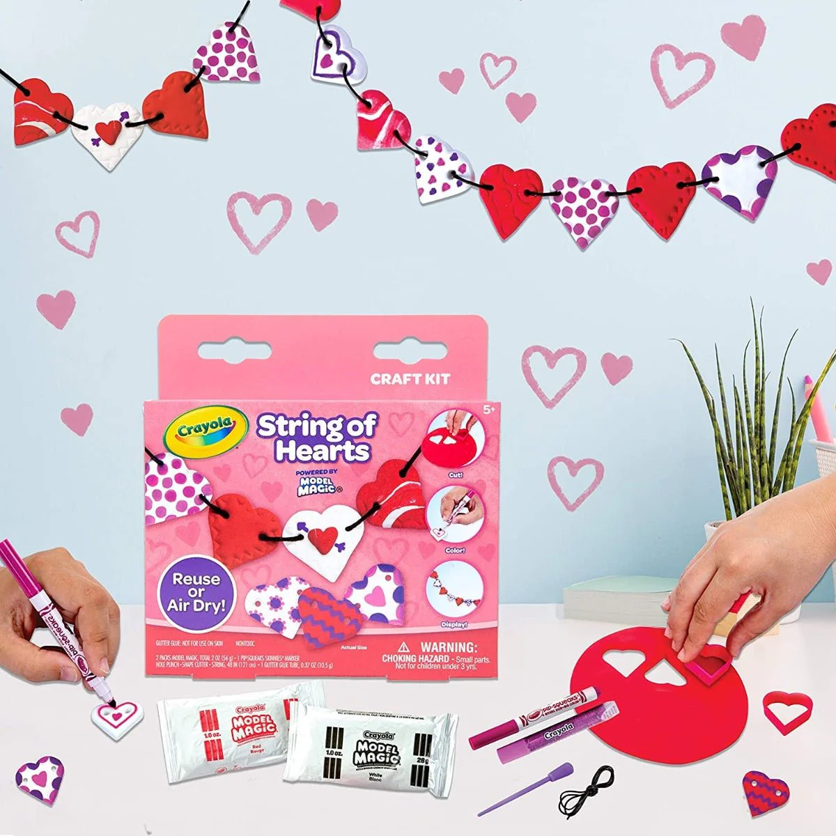 Crayola Valentines' Model Magic Kit 57-0179 - Image 6