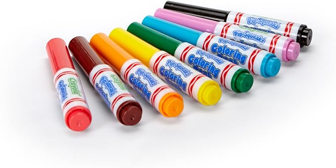 Crayola Washable Coloring Book Pip-Squeaks Markers 8ct CY58-8704 - Image 3