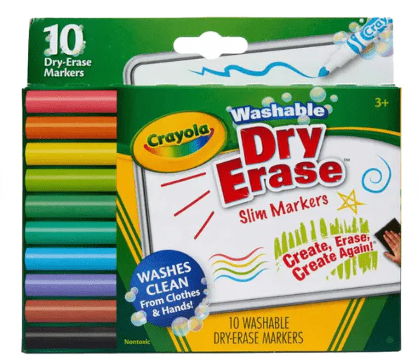 Crayola Washable Markers Clicks Retractable Tips CY58-8370 - Image 2