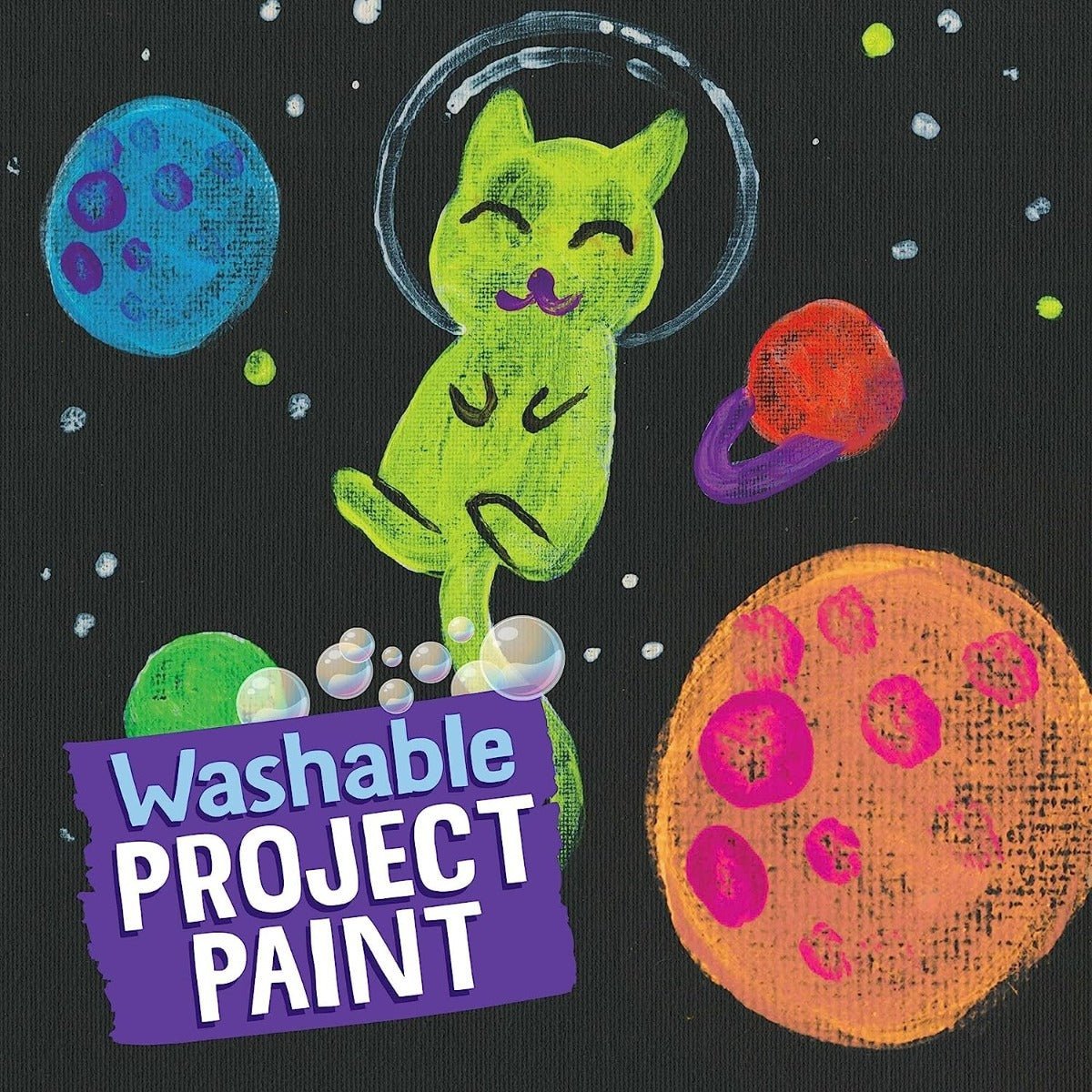 Crayola Washable Neon Paint Set 54-2390 - Image 5