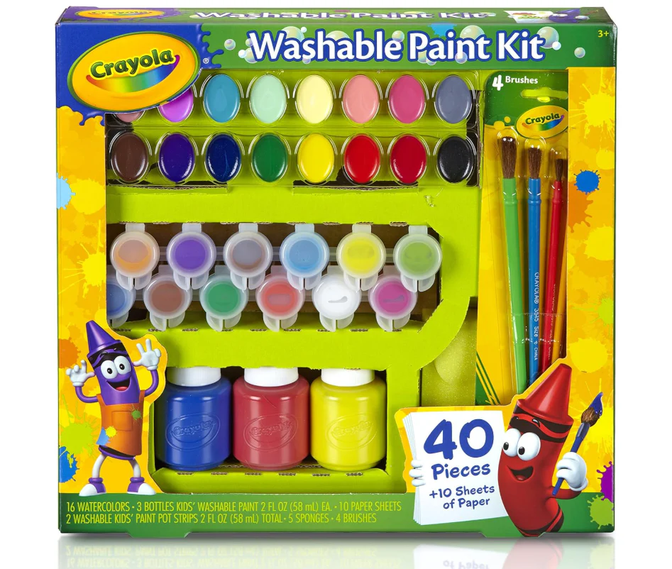 Crayola Washable Paint Kit CY54-0155 - Image 2