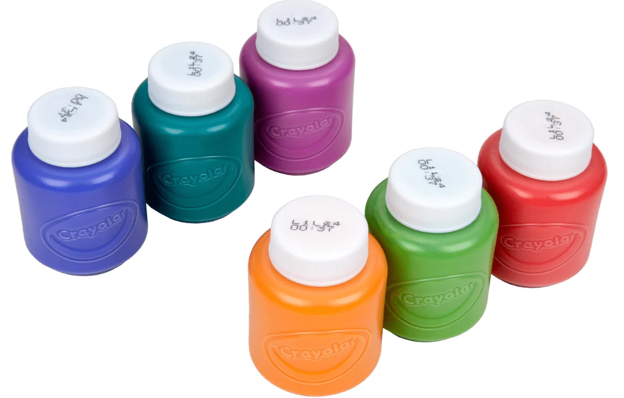 Crayola Washable Project Paint 6ct 54-2403 - Image 2