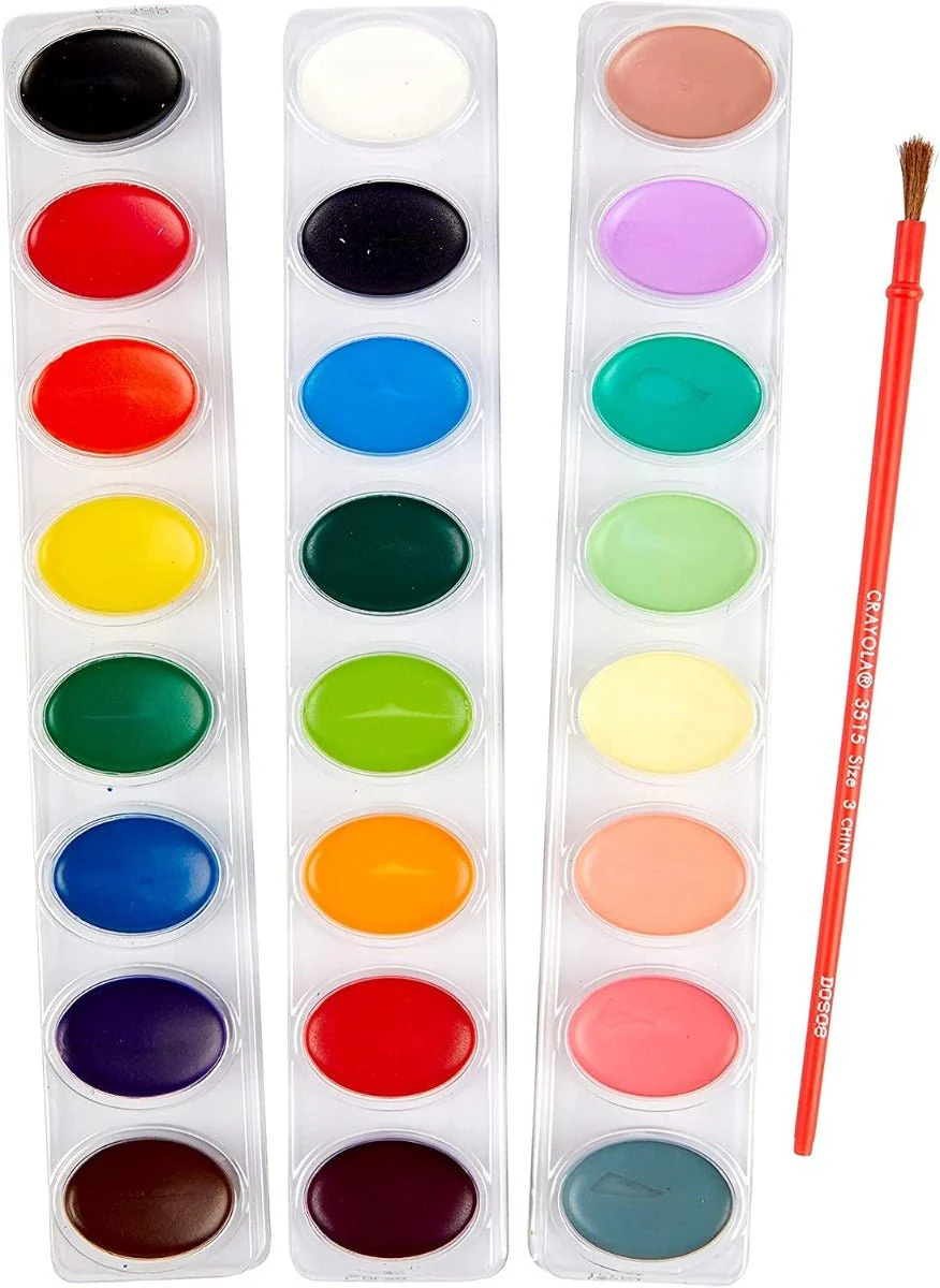 Crayola Washable Watercolors 24ct CY53-0524 - Image 2