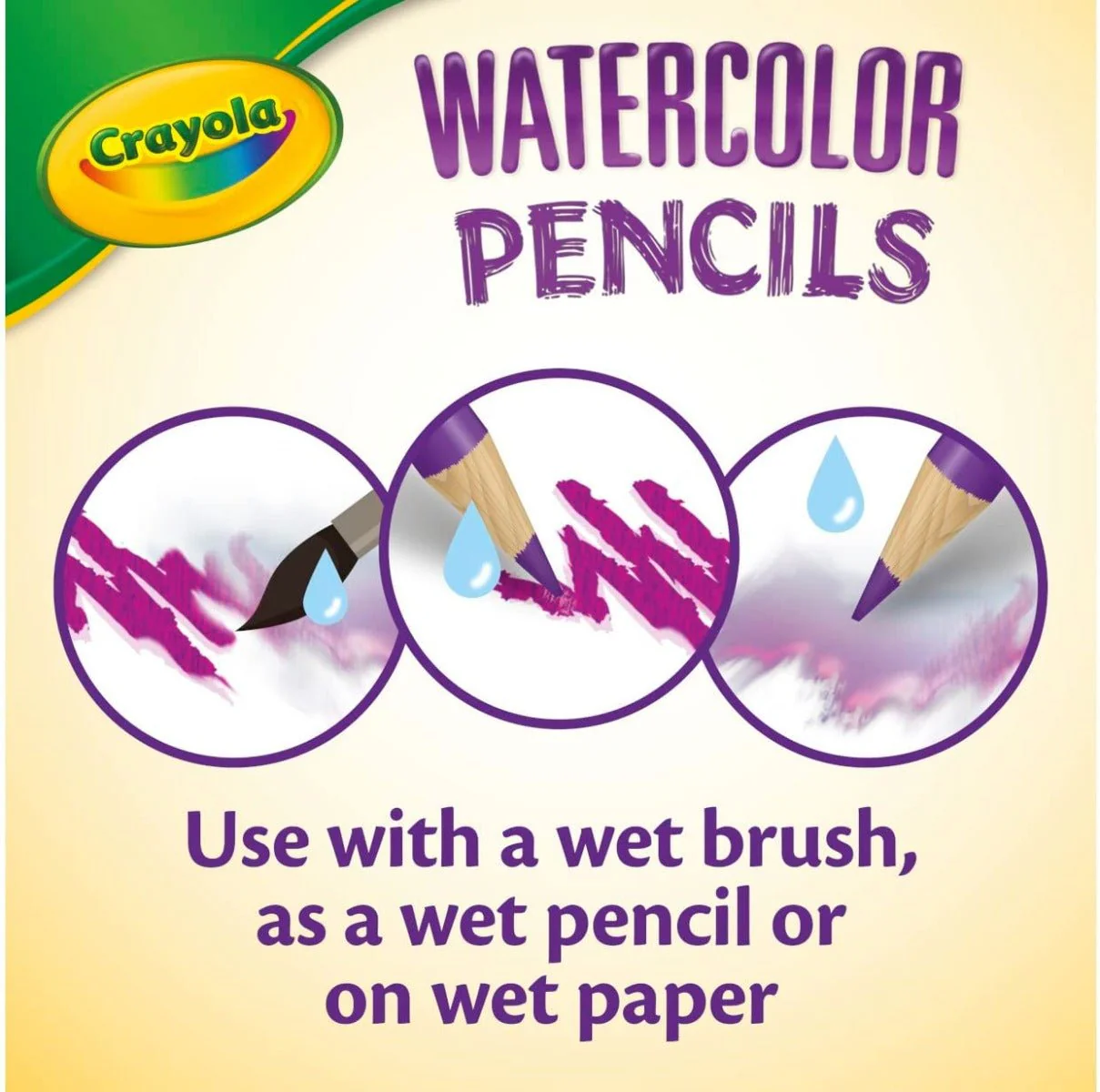 Crayola Watercolor Pencils 24ct 68-4304 - Image 5