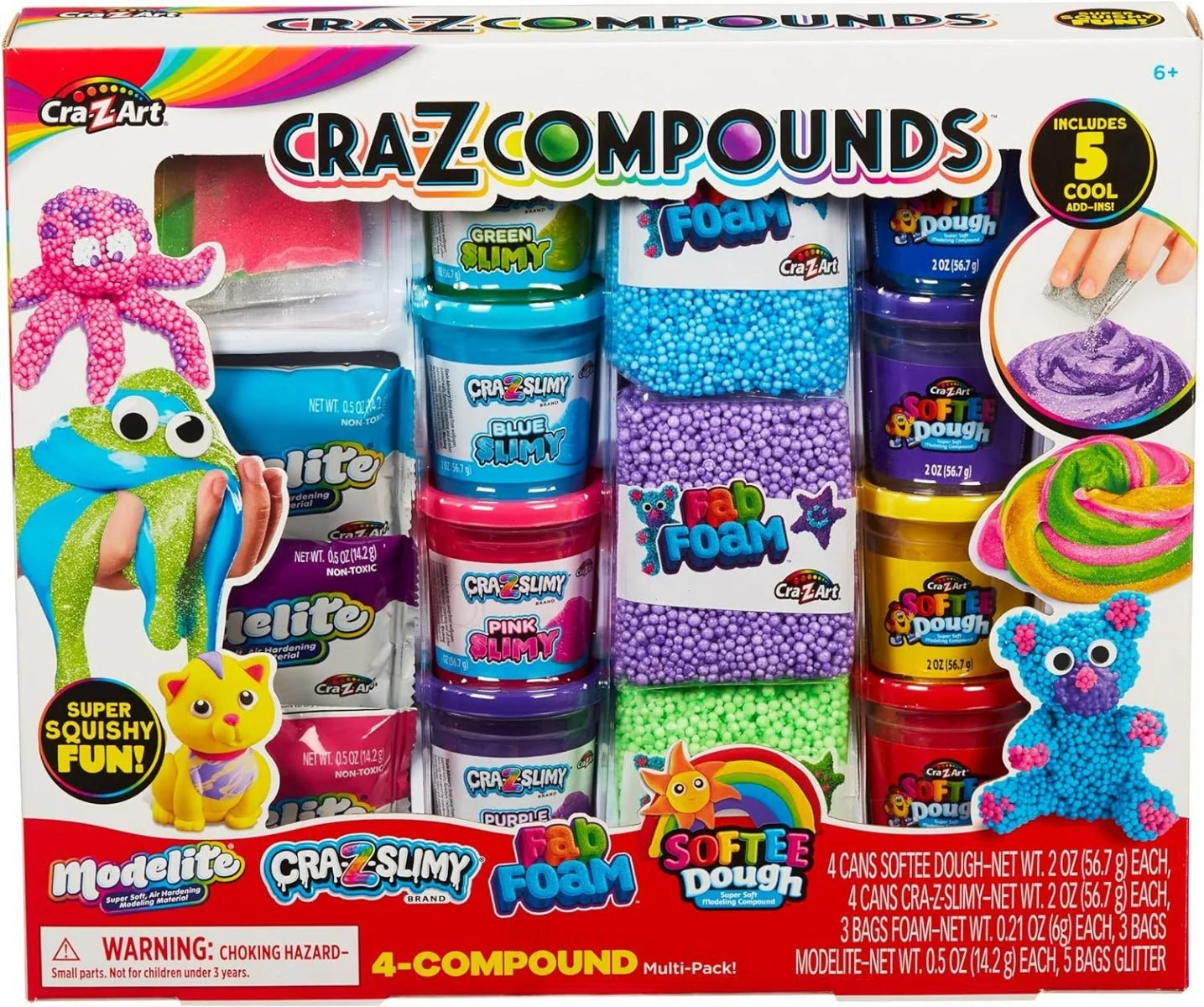 CraZart Cra-Z-Compounds Medium Pack CA-60066