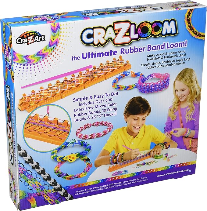 CraZart CraZLoom Ultimate Rubber Band Loom CA-19128 - Image 4