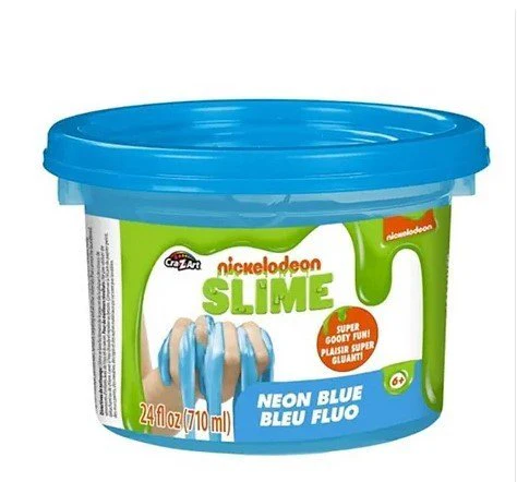 CraZart Nickelodeon Slime Bucket Blue 24oz