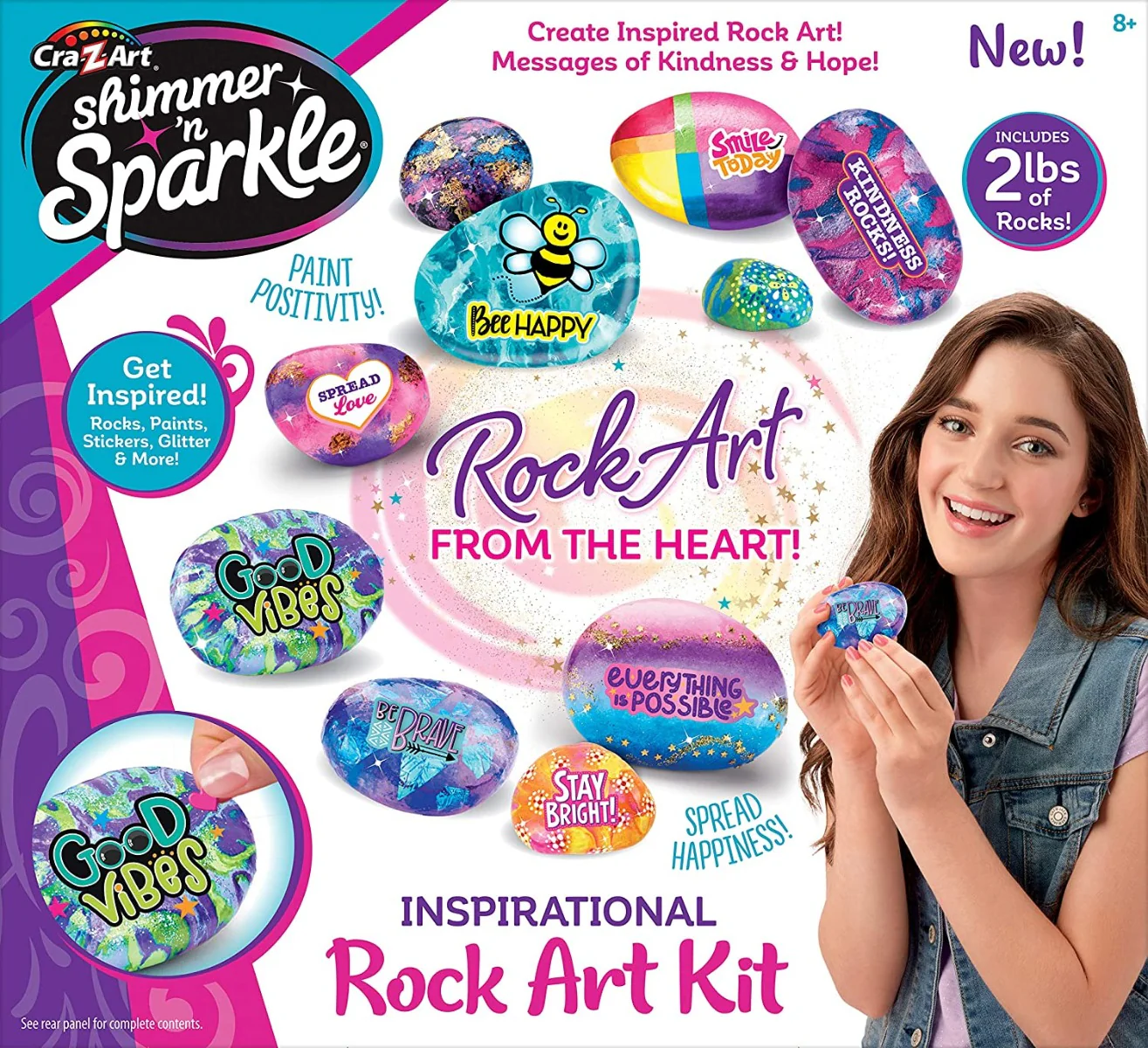 CraZart Shimmer And Sparkle Rock Art 65520 - Image 7