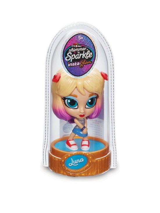 CraZArt Shimmer N Sparkle Insta Glam Make Up Dolls Luna 07254 - Image 6