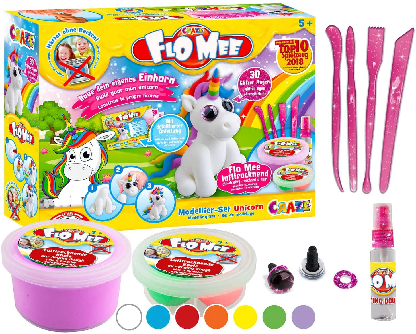 CRAZE Cloud Slime meets Flo Mee Unicorn 13656