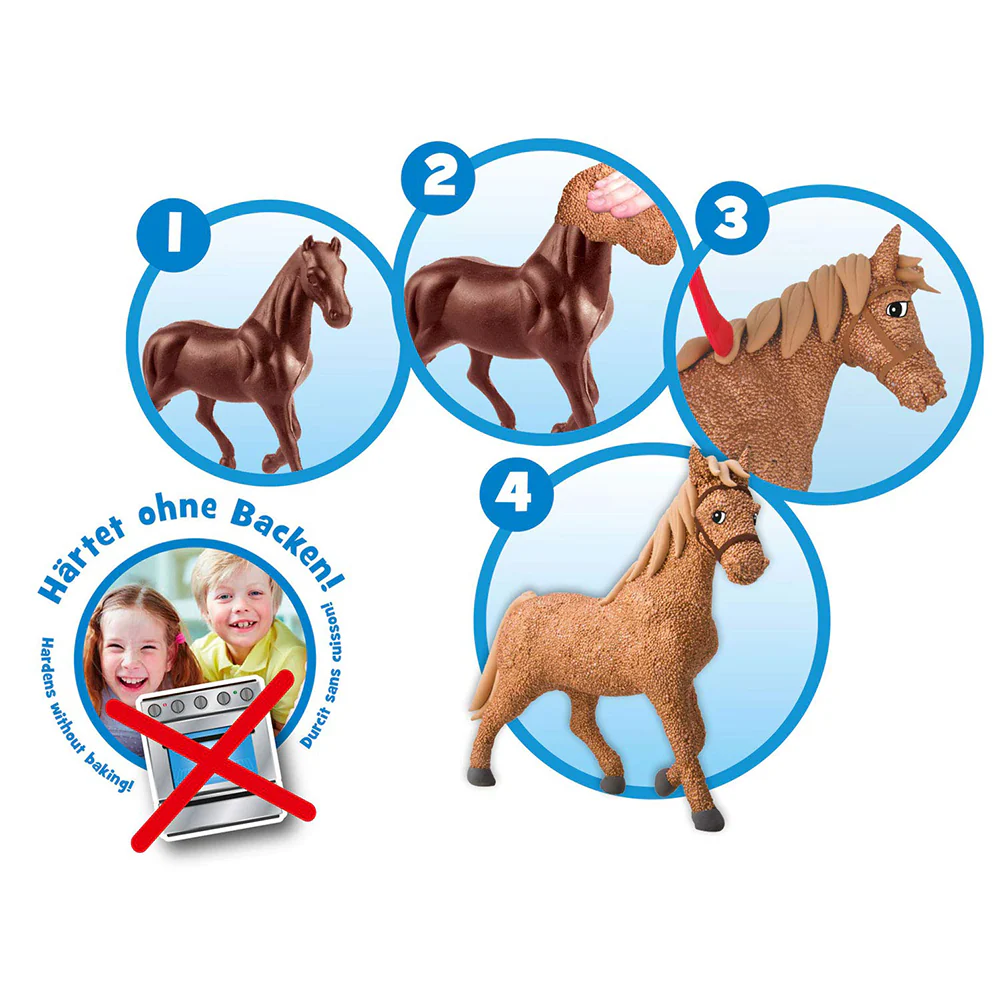 CRAZE Flo Mee Meets Cloud Slime Horse Set 15155 - Image 4