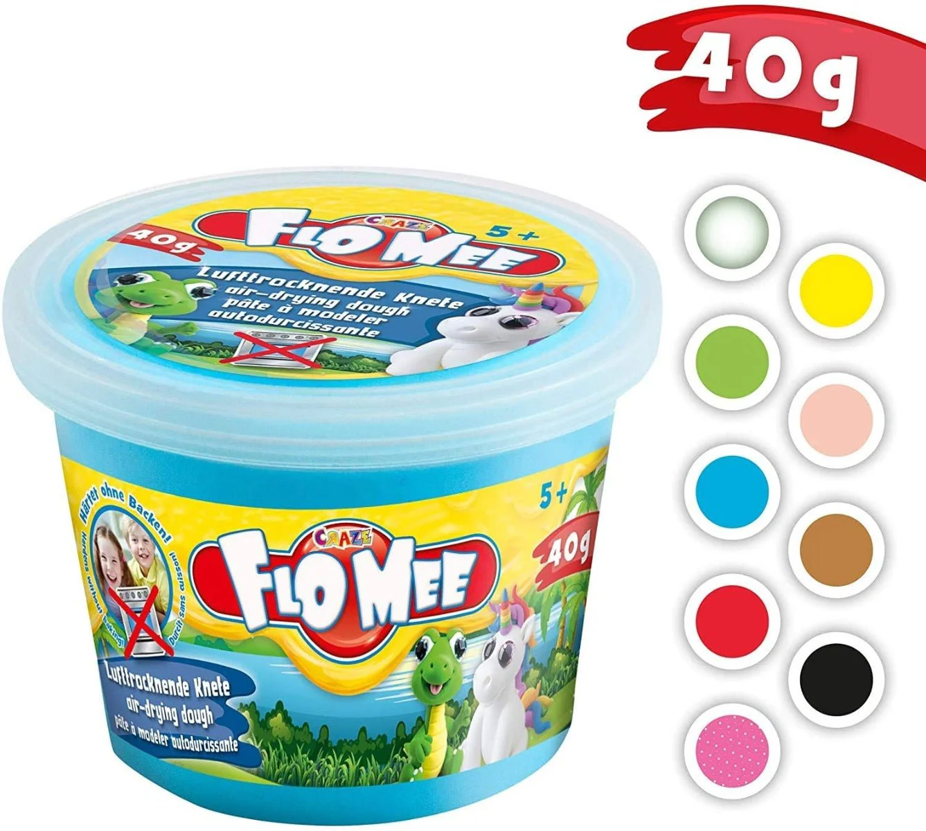 CRAZE FloMee FLO MEE Starter-Can Mix Modeling-Mass Craft Set 15780, - Image 2