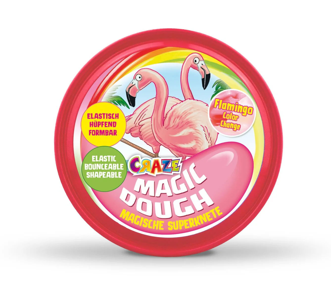 CRAZE Magic Dough Intelligent Super Clay Flamingo 12796 - Image 6