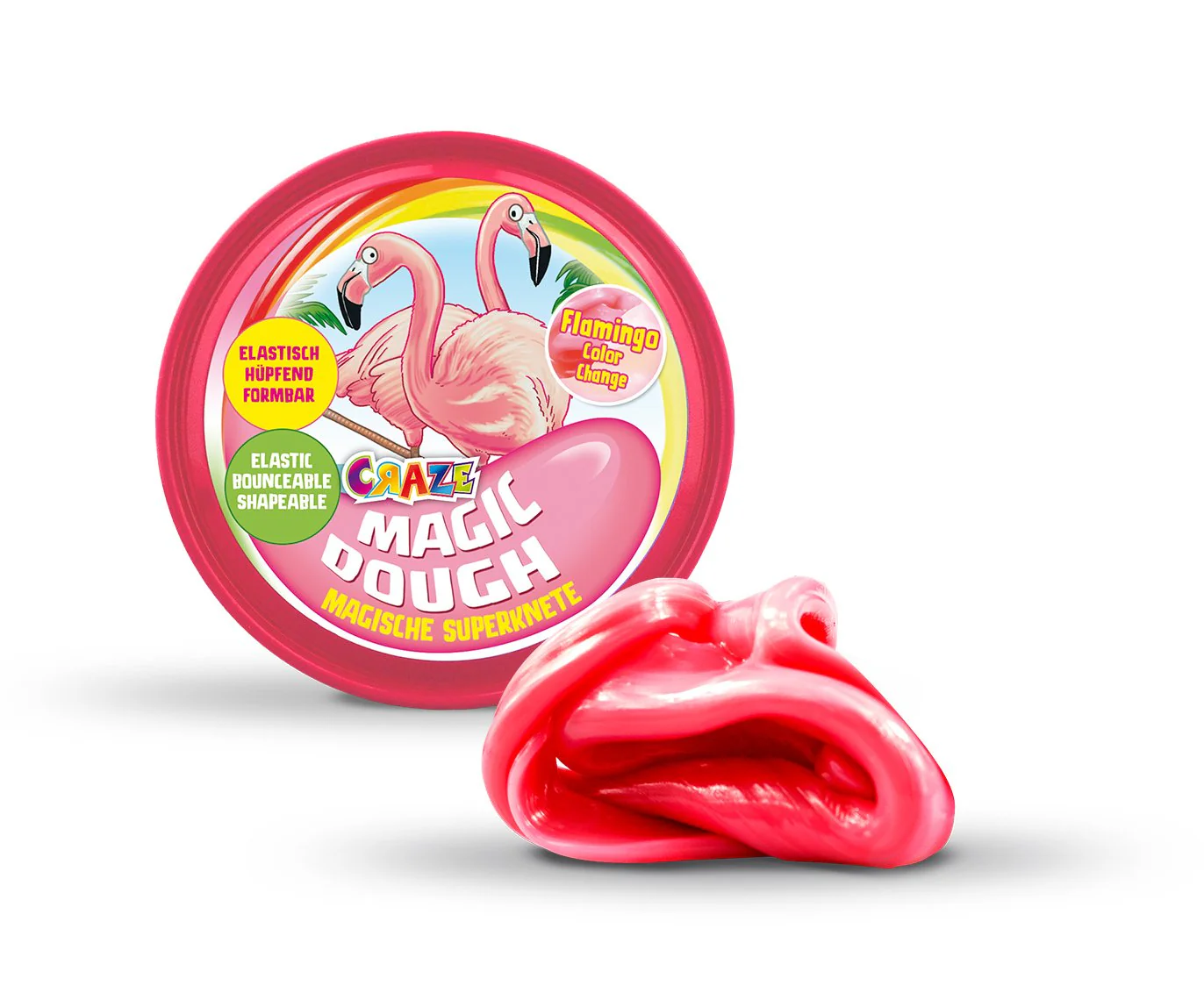 CRAZE Magic Dough Intelligent Super Clay Flamingo 12796 - Image 7