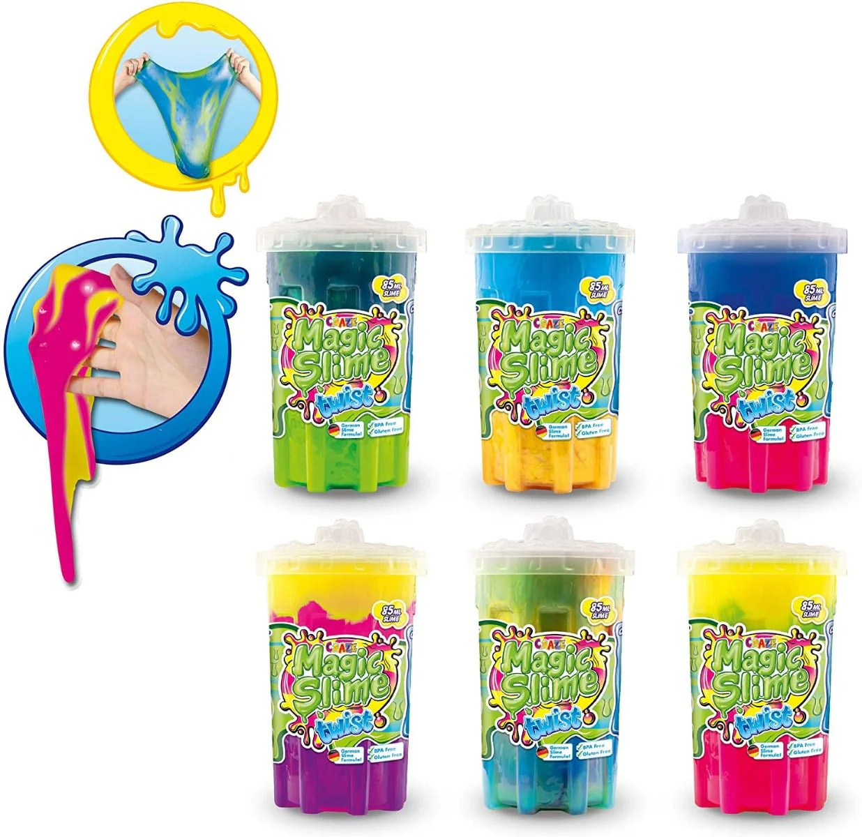 CRAZE Magic Slime Twist Assorted 22382