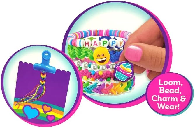 CraZLoom All-in-One Loom Bead And Charm Friendship Studio - Image 6