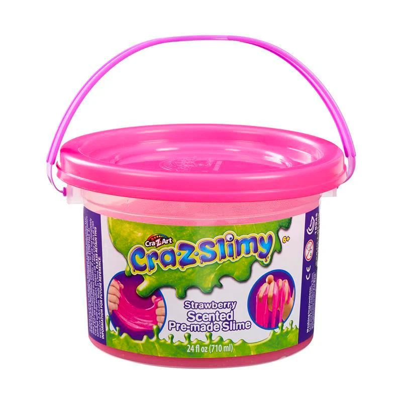 CraZSlimy Scented Premade Tub 24oz Pink