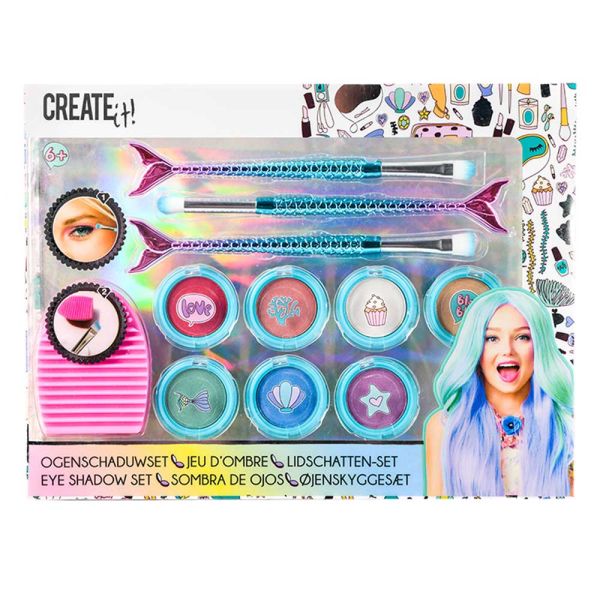 Create It - Eye Shadow Set Mermaid 11 Pack