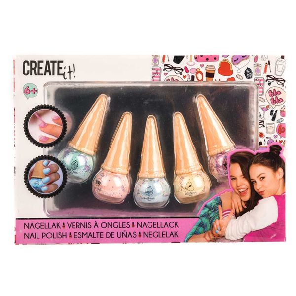 Create It - Nail Polish Ice Cream 5pcs in Giftbox