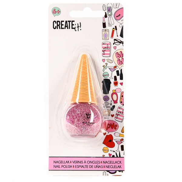 Create It - Nailpolish Icecream Disco - Assrtd - Pack of 1