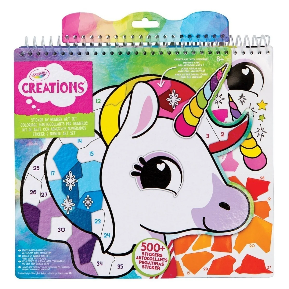 Creations Sticker by Number Art Set