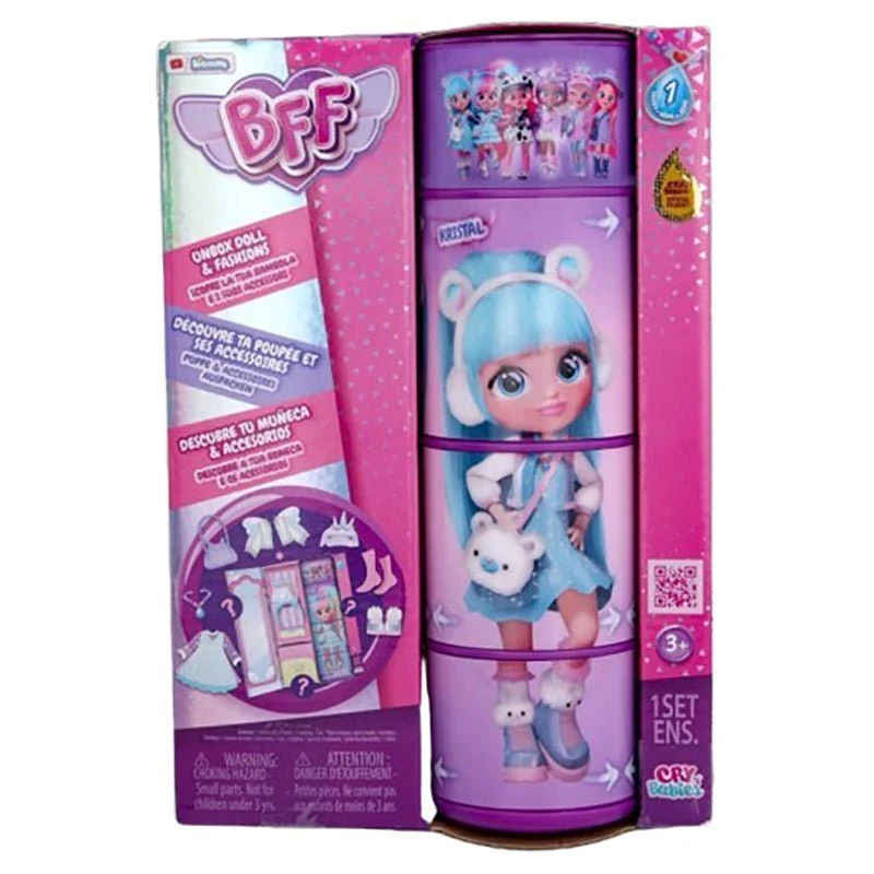 Cry Babies Bff Fashion Doll 8inch - Kristal 904323 - Image 2