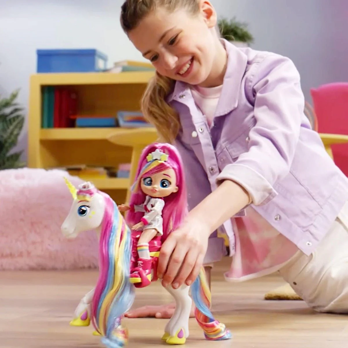 Cry Babies Bff Fashion Doll Dreamy & Ream the Unicorn 87798 - Image 6