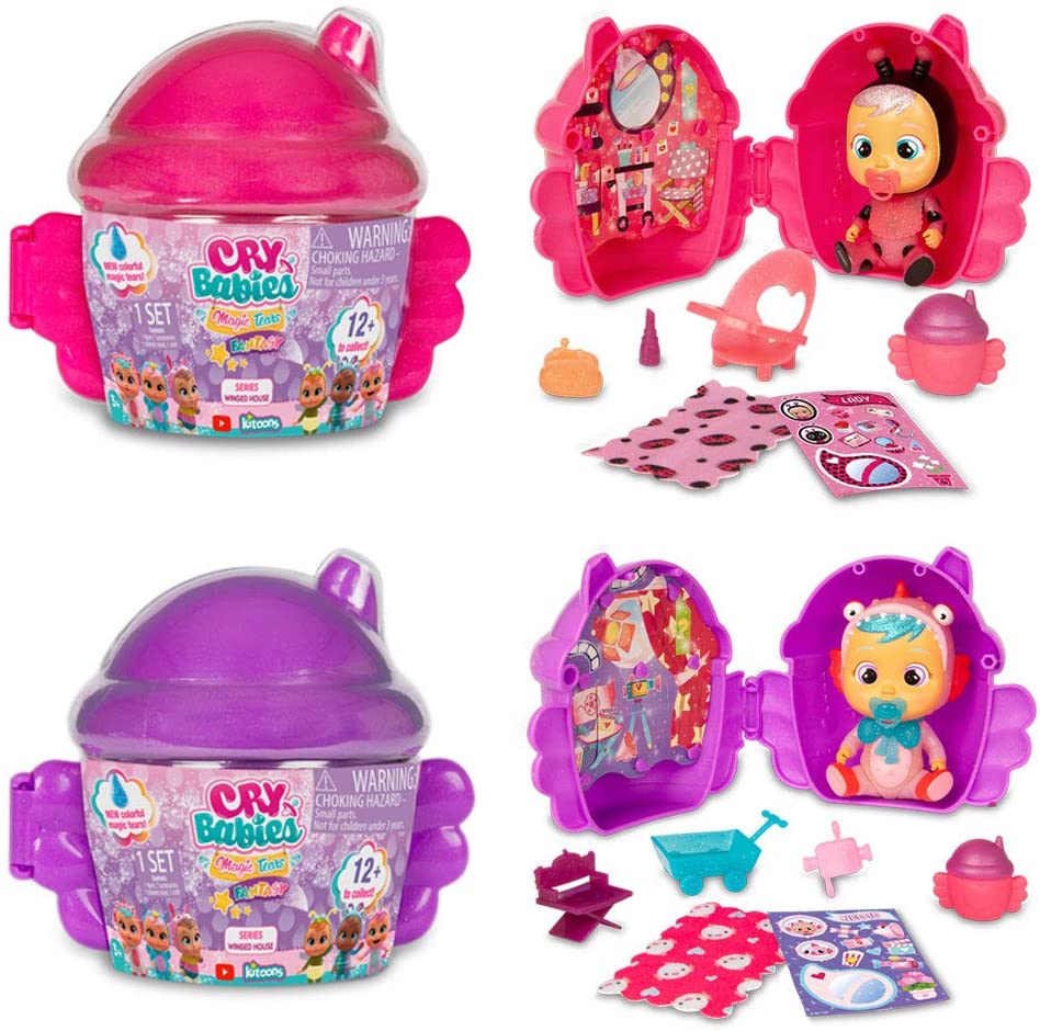 Cry Babies Magic Tears Winged House Assorted 90378